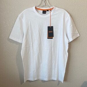 BOSS T-Shirt Solid White /Small